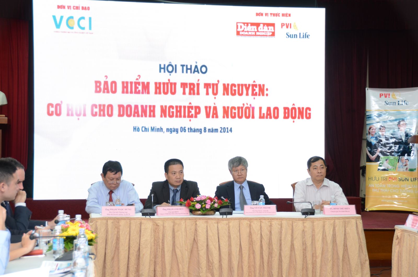 Hội thảo ''Bảo hiểm Hưu trí tự nguyện'' tại Tp.Hồ Chí Minh