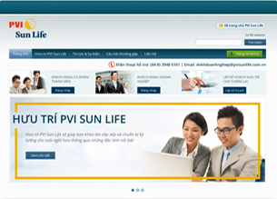 PVI Sun Life ra mắt giao diện website mới