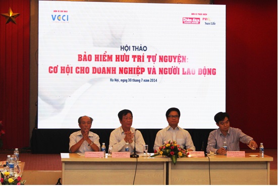 PVI Sun Life tổ chức hội thảo ''Bảo hiểm hưu trí tự nguyện'' tại Hà Nội