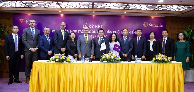 Sun Life Việt Nam và TPBank công bố thỏa thuận hợp tác phân phối bảo hiểm nhân thọ tại Việt Nam