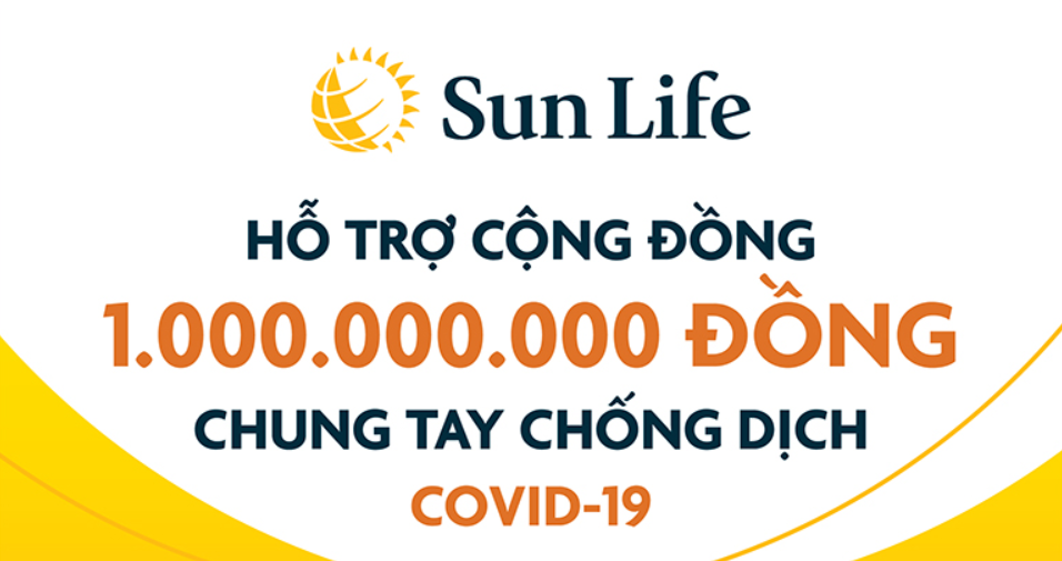 Sun Life Việt Nam đóng góp 1 tỷ đồng vào công tác phòng chống dịch COVID-19
