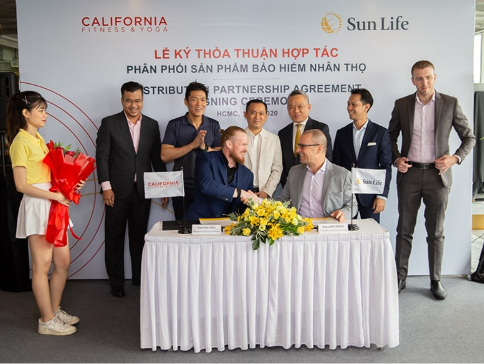 Sun Life Việt Nam & California Fitness & Yoga công bố thỏa thuận hợp tác phân phối các sản phẩm Bảo hiểm Nhân thọ tại Việt Nam